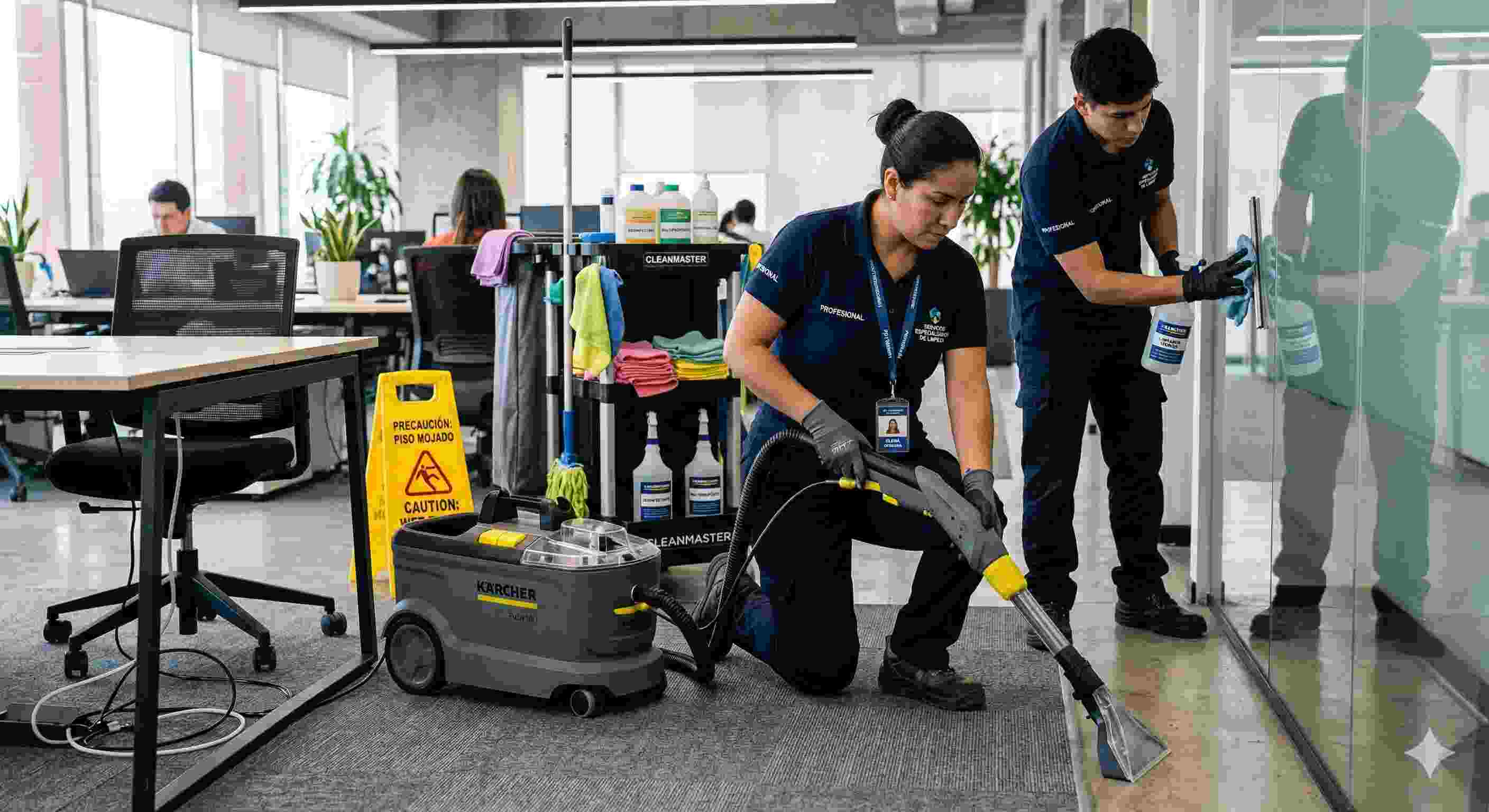 Servicios especializados de limpieza